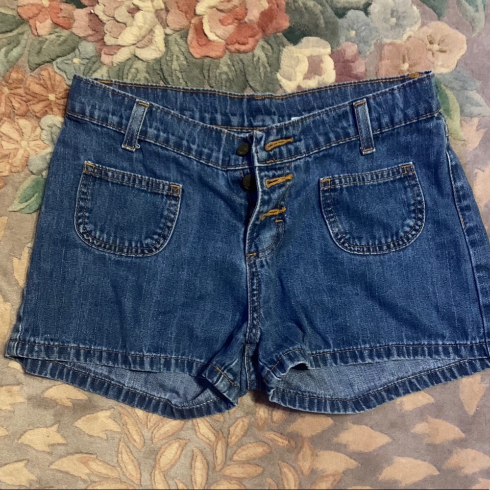 High waisted shorts